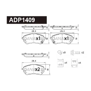 DANAHER ADP1409