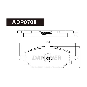 DANAHER ADP0708
