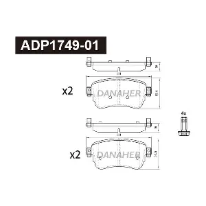 DANAHER ADP1749-01