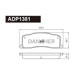 DANAHER ADP1381