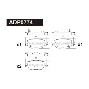 DANAHER ADP0774