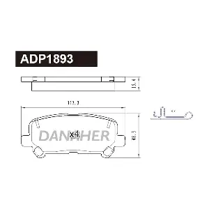 ADP1893 DANAHER