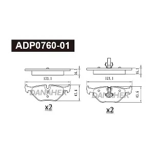 DANAHER ADP076001