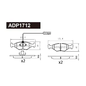 DANAHER ADP1712