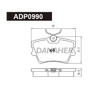 DANAHER ADP0990