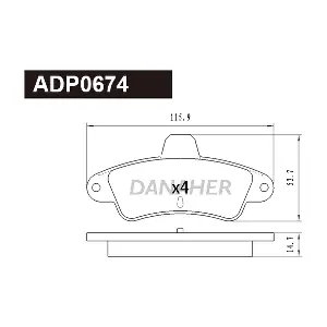 ADP0674 DANAHER