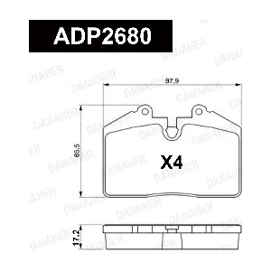 DANAHER ADP2680