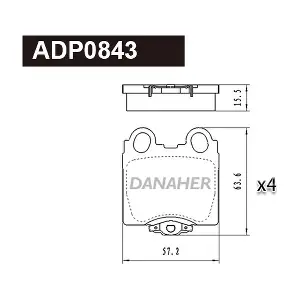 DANAHER ADP0843