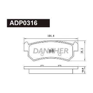 DANAHER ADP0316