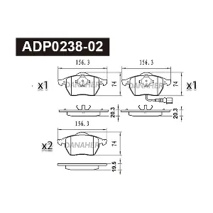 DANAHER ADP0238-02