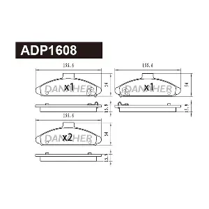 DANAHER ADP1608