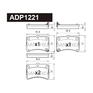 DANAHER ADP1221