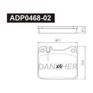 DANAHER ADP0468-02
