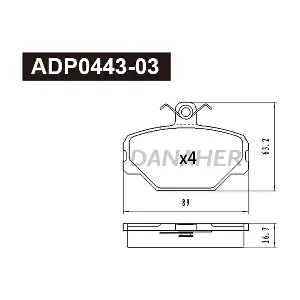 DANAHER ADP044303