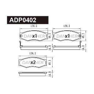 DANAHER ADP0402