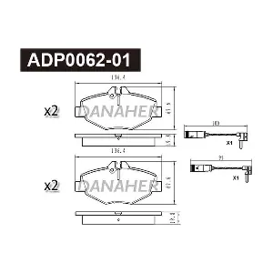 DANAHER ADP006201