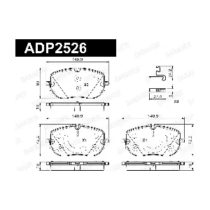 ADP2526 DANAHER