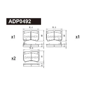DANAHER ADP0492