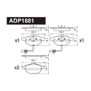 DANAHER ADP1881