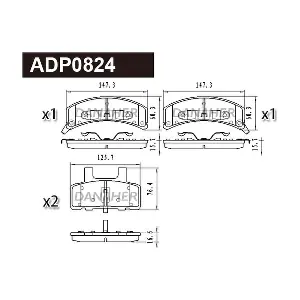 ADP0824 DANAHER