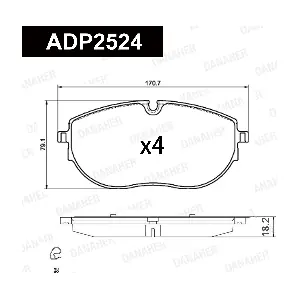 ADP2524 DANAHER