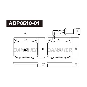 DANAHER ADP0610-01