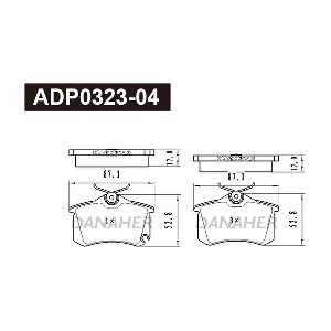 DANAHER ADP032304