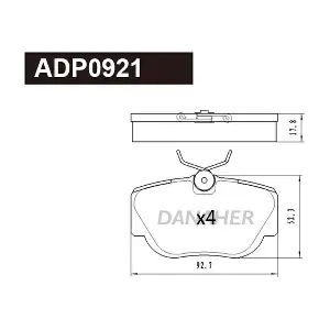 DANAHER ADP0921
