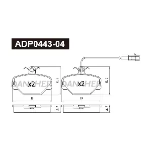 DANAHER ADP044304