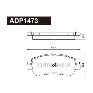DANAHER ADP1473