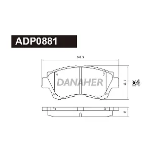 DANAHER ADP0881