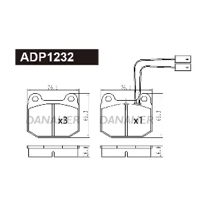 DANAHER ADP1232