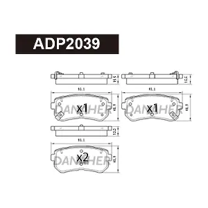 DANAHER ADP2039