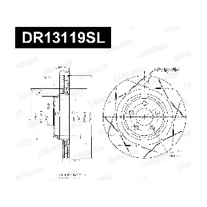 DR13119SL DANAHER