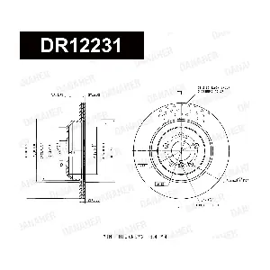 DR12231 DANAHER