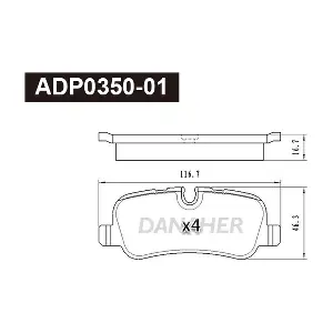 DANAHER ADP0350-01