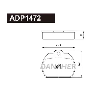 DANAHER ADP1472