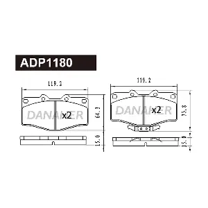 DANAHER ADP1180