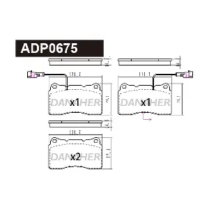 DANAHER ADP0675