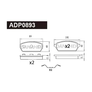 ADP0893 DANAHER