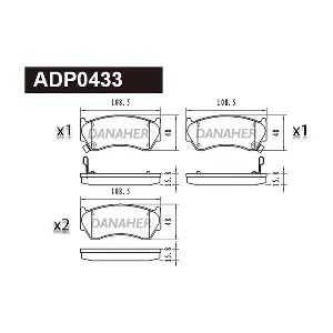 DANAHER ADP0433