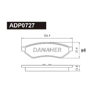 DANAHER ADP0727