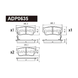 DANAHER ADP0635