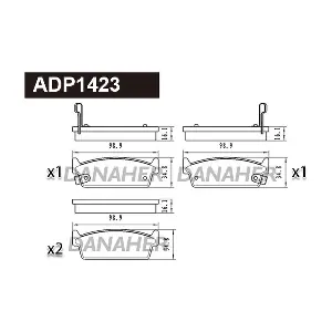 DANAHER ADP1423