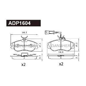 DANAHER ADP1604