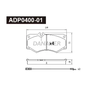 DANAHER ADP0400-01