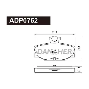 DANAHER ADP0752