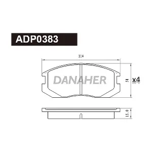 DANAHER ADP0383
