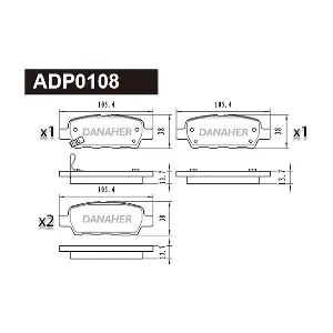 DANAHER ADP0108
