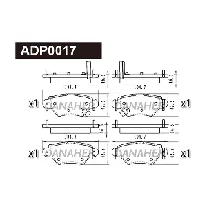 DANAHER ADP0017